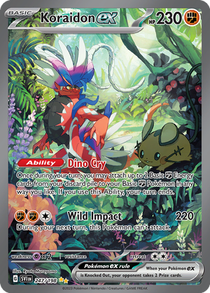 Koraidon ex card image