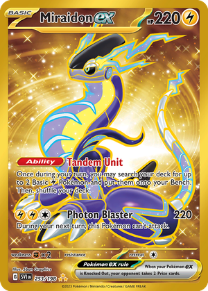 Miraidon ex card image