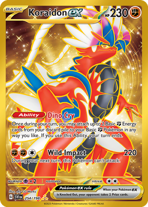 Koraidon ex card image
