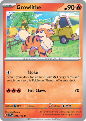Growlithe card image