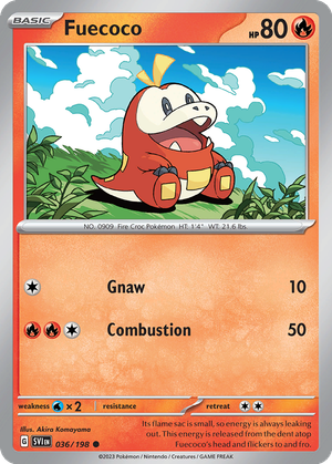Fuecoco card image
