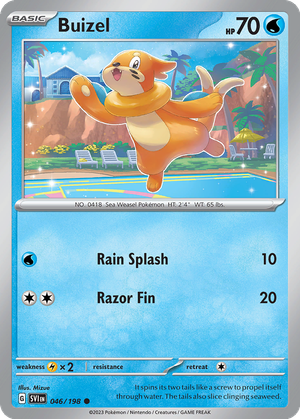 Buizel card image