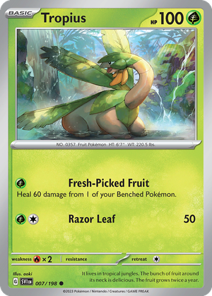 Tropius card image