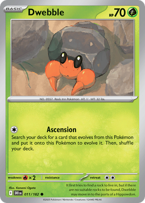 Dwebble card image