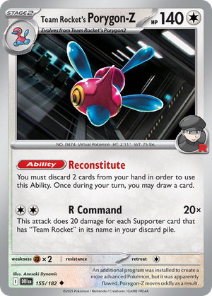 Team Rocket's Porygon-Z card image