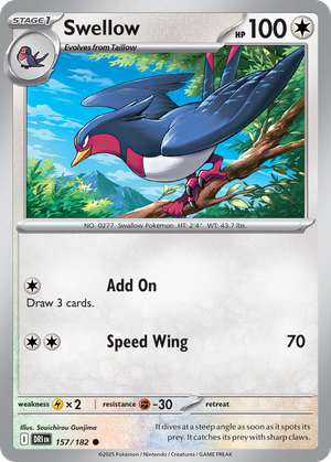 Swellow card image