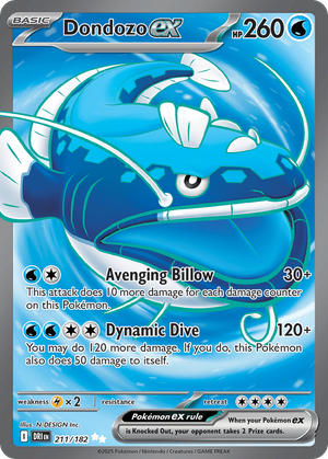 Dondozo ex card image