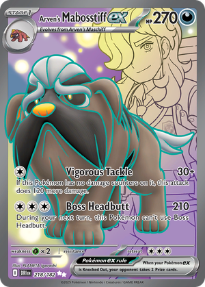 Arven's Mabosstiff ex card image
