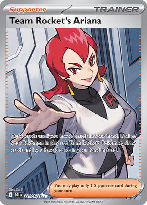 Team Rocket's Ariana card image