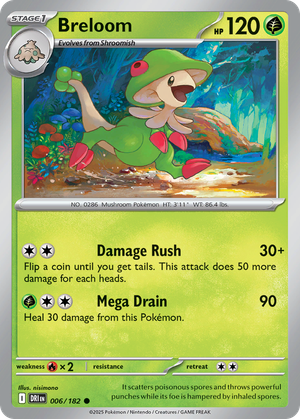 Breloom card image