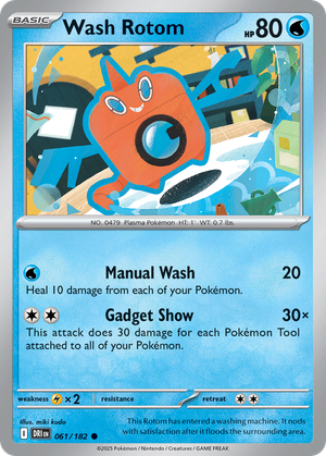 Wash Rotom card image