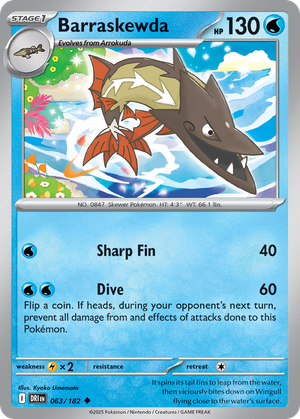 Barraskewda card image
