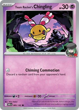 Team Rocket's Chingling card image
