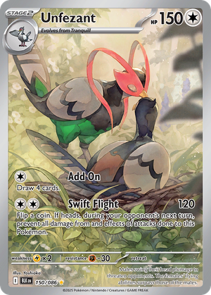 Unfezant card image