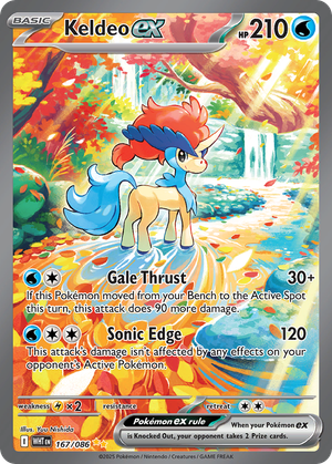 Keldeo ex card image