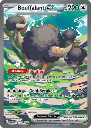 Bouffalant ex card image