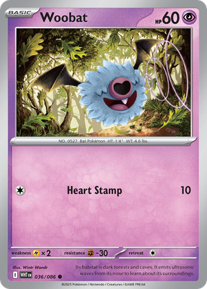 Woobat card image
