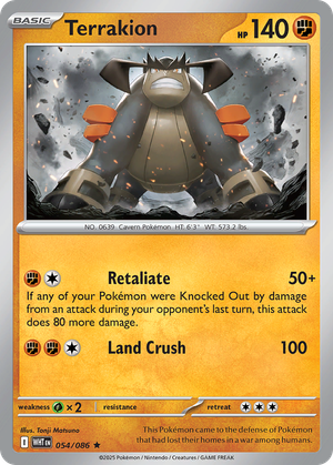 Terrakion card image