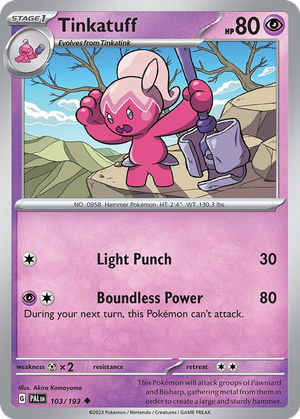 Tinkatuff card image