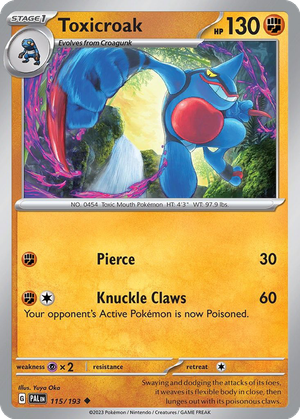 Toxicroak card image