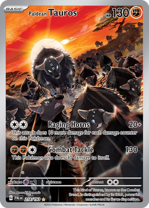 Paldean Tauros card image