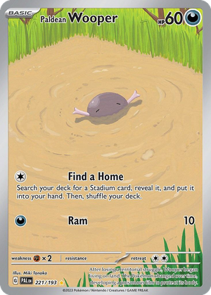 Paldean Wooper card image