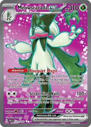 Meowscarada ex card image
