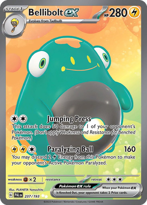 Bellibolt ex card image