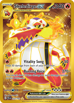 Skeledirge ex card image