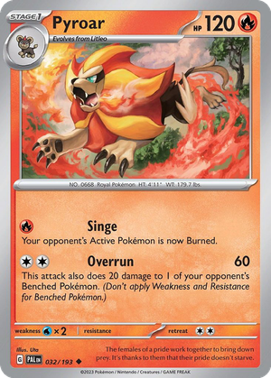 Pyroar card image