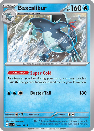 Baxcalibur card image