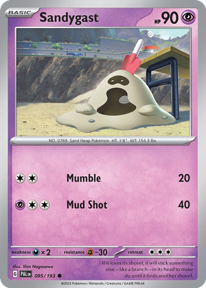Sandygast card image