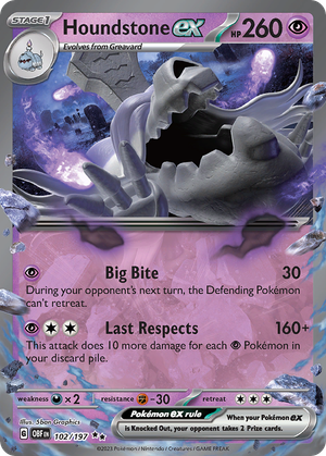 Houndstone ex card image