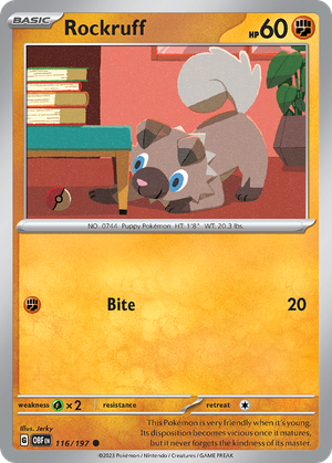 Rockruff card image
