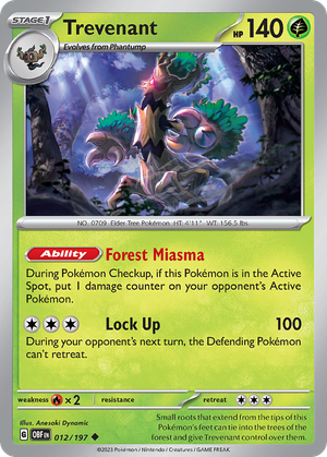 Trevenant card image