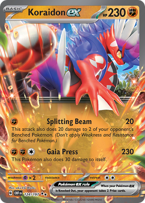 Koraidon ex card image