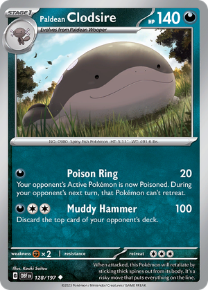 Paldean Clodsire card image