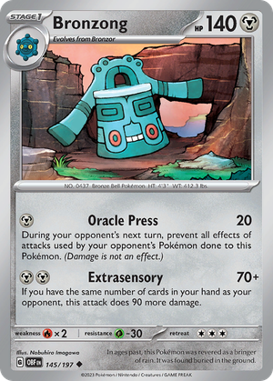 Bronzong card image
