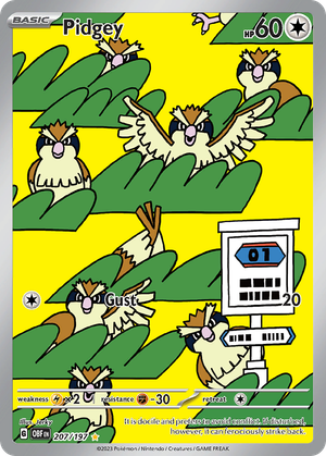 Pidgey card image
