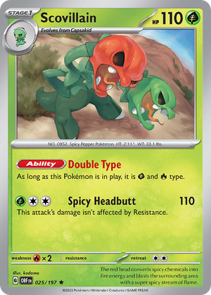 Scovillain card image