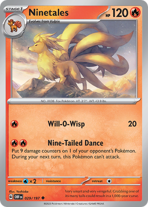 Ninetales card image