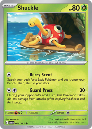Shuckle card image