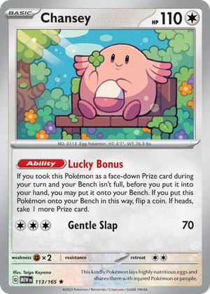 Chansey card image