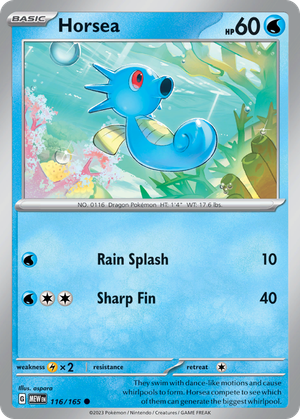 Horsea card image