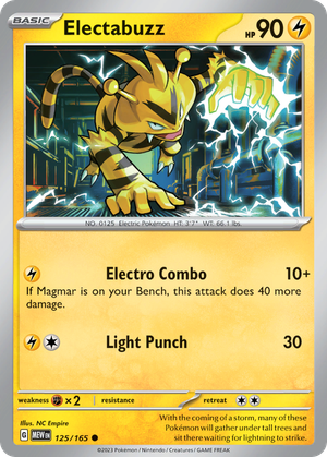 Electabuzz card image