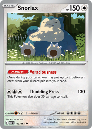 Snorlax card image