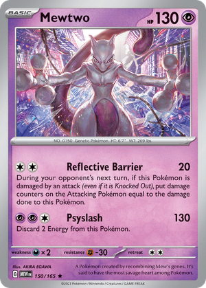 Mewtwo card image