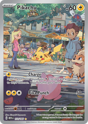 Pikachu card image