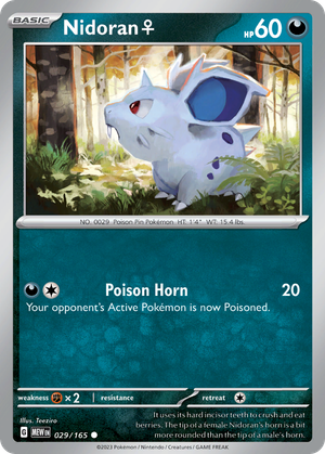 Nidoran ♀ card image