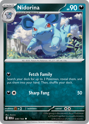 Nidorina card image